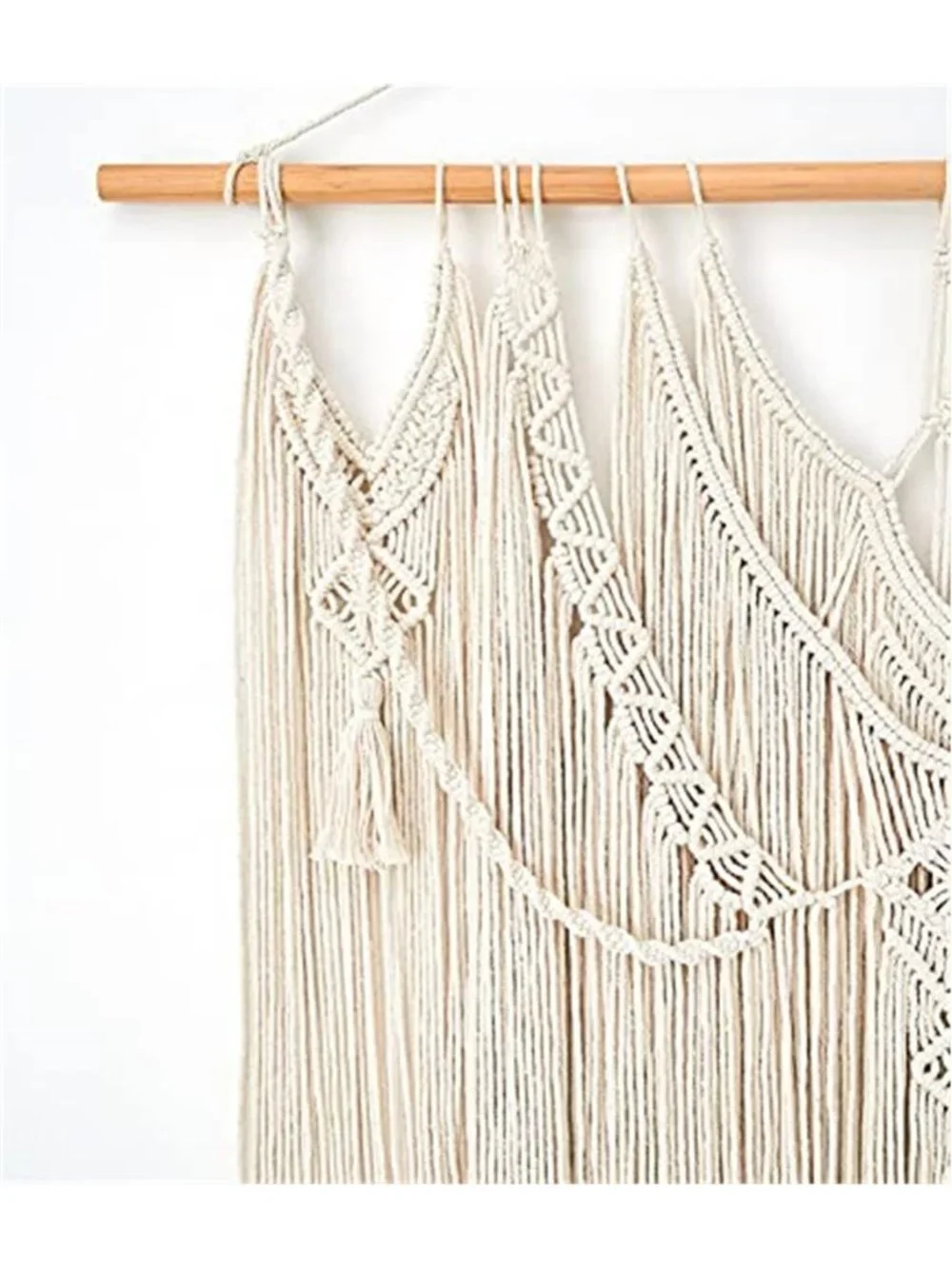 Macrame Wall Hanging Boho Home Decor Chic Woven Decoration for Bedroom